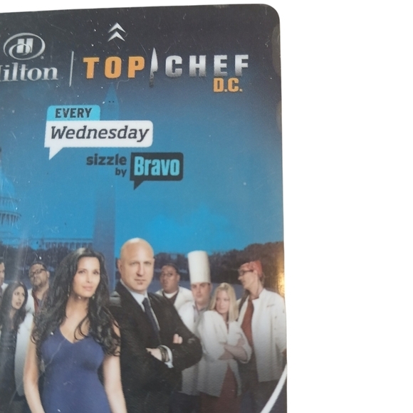 Hilton Top Chef Washington D.C. Key Card Hotel Room Key Bravo Entertainment - Picture 4 of 7